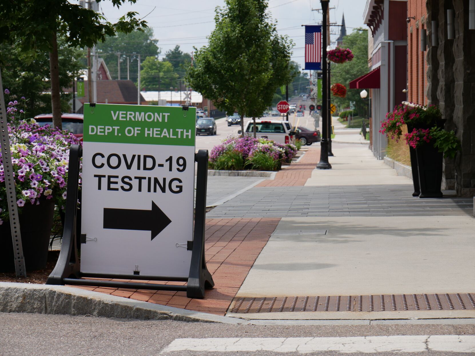 COVID-19 Testing Site, St. Albans City, 2020